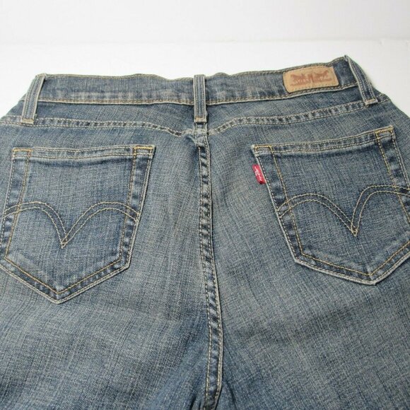 Levis 529 Curvy Boot Cut Medium Wash Blue 10 S/C - Picture 2 of 6